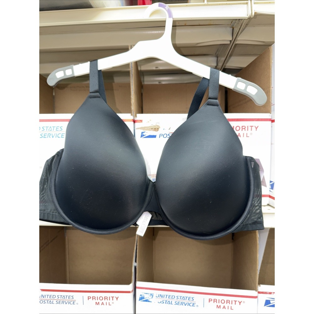 Auden Black Underwire Lightly Lined T-Shirt Bra 48DDD 8L504G
